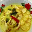 Soto ayam kuah santan