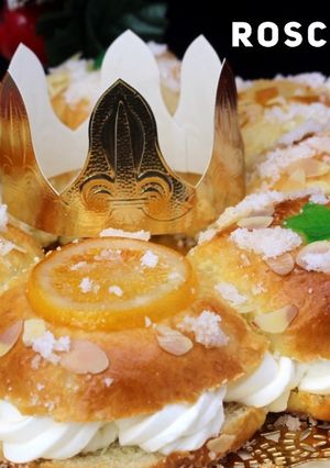 Una foto de Roscón Tradicional de Reyes