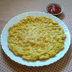 A picture of Makaroni dadar.