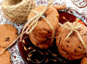 صورة لوصفة كوكيز بالكاكاو🍪🍪