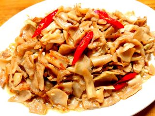 蒜末炒蒲瓜乾(創意料理)