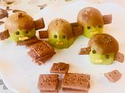 A picture of kiwi peel