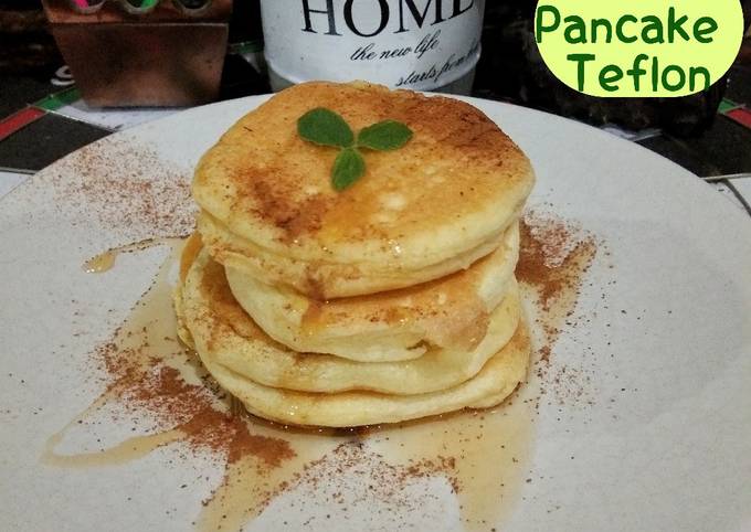 Cara Memasak Resep Fluffy Pancake Teflon