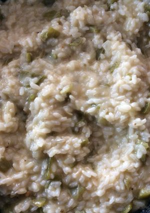 Une photo de Risotto aux poivrons