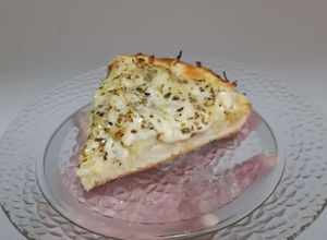Una foto de Pizza Fugazza con Queso