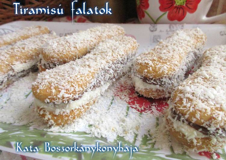 Tiramisú falatok (Gluténmentesen is)