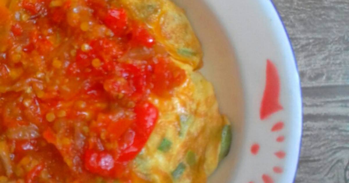 17 resep penyet telur dadar enak dan sederhana - Cookpad