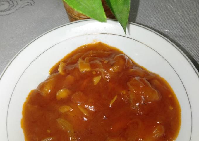 Gurame tepung saus padang