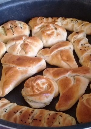 صورة لوصفة معجنات بطاطا وجبنة بيضاء