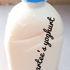 Home made yoghurt A picture of Home made yoghurt.