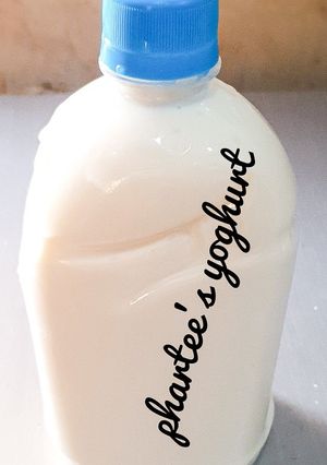 A picture of Home made yoghurt.