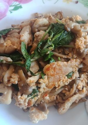 รูปของ อกไก่คั่วพริก