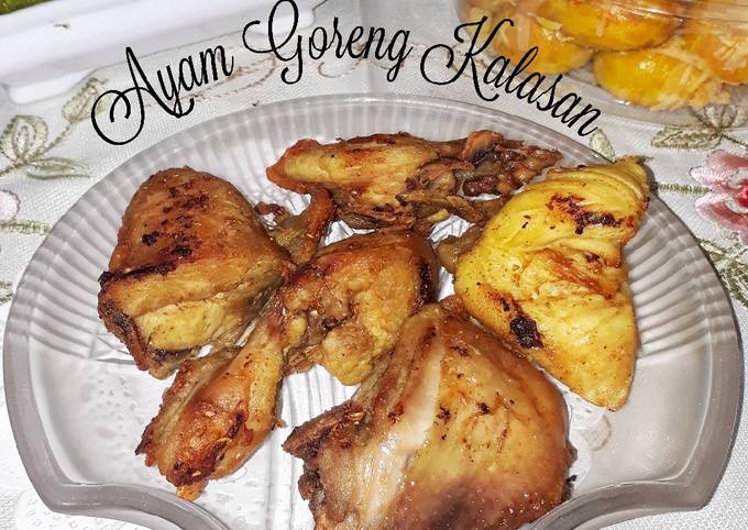 Resep Ayam Goreng Kalasan Anti Gagal