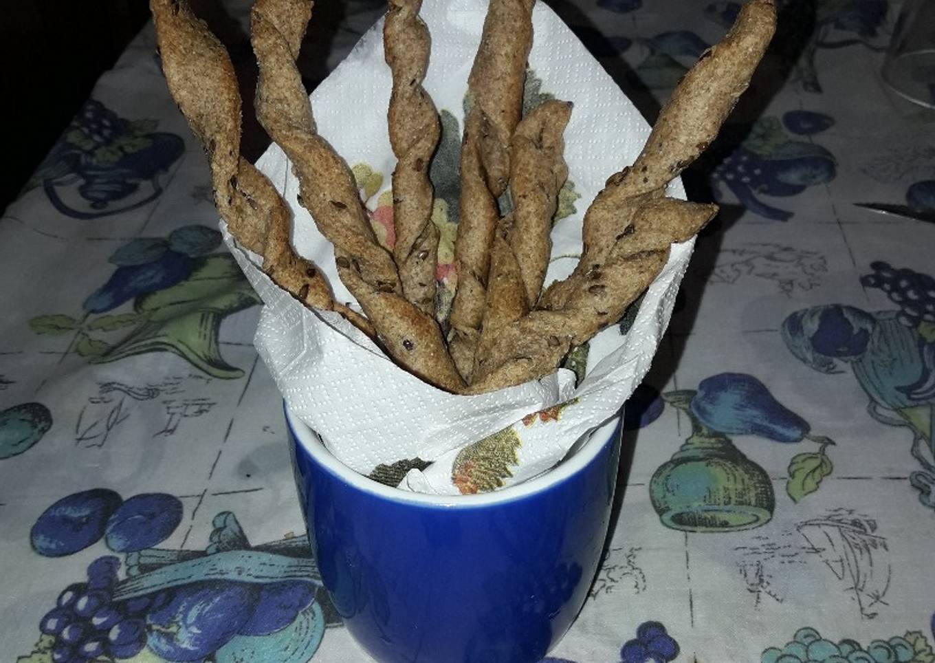 Palitos integrales para untar o acompañar comidas