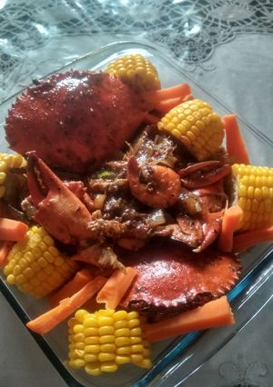 Foto resep Kepiting lada hitam extra hot