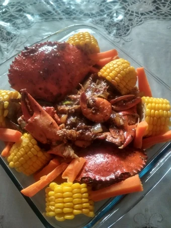 Cara Gampang Menyiapkan Resep Kepiting lada hitam extra hot yang Uenak Anti Ribet, Bisa Manjain Lidah