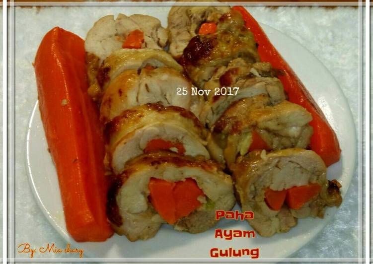 Resep Paha ayam gulung yang Lezat Sekali