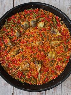 Una foto de Arroz de verduras