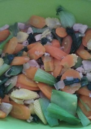 Foto resep Capcay ayam