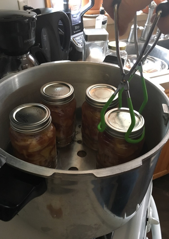 Una foto de Apple Compote/ Compota de manzana