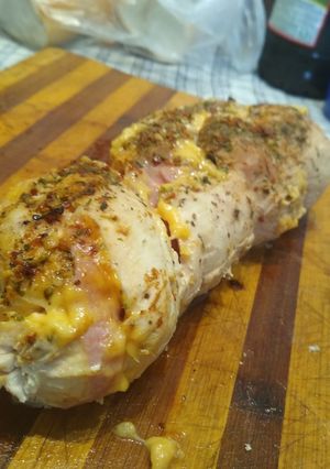 Una foto de Arrollado de pollo