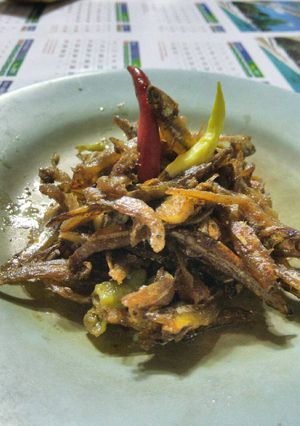 Foto resep Oseng-oseng teri pedas