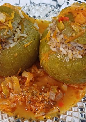 Una foto de Zapallitos rellenos