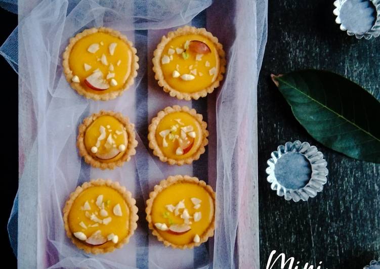 {Cara Membuat Mini Mango Tart Legit dan Nikmat