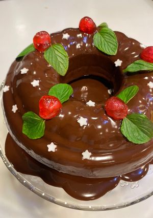 Φωτογραφία της συνταγής Vegan cake γεμάτο αρώματα