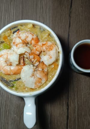 Foto resep Bubur Udang Singkawang Halal