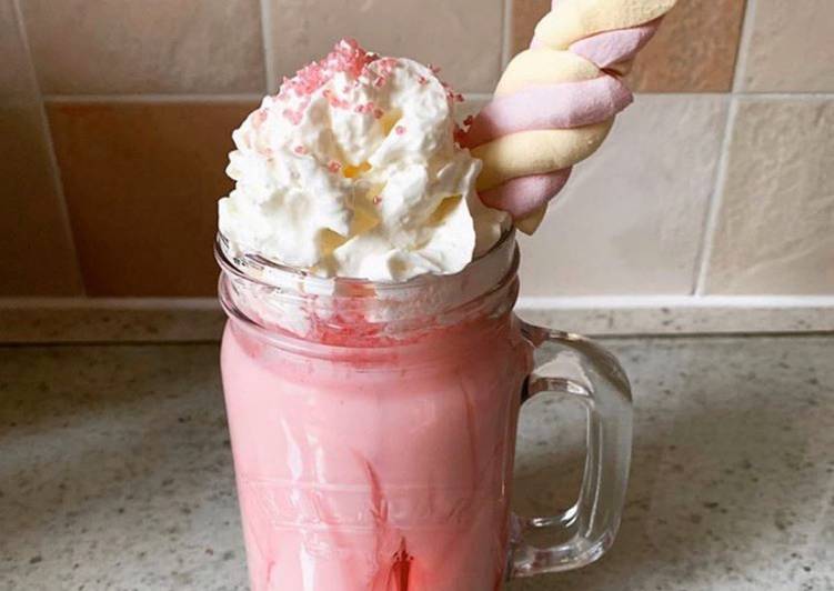 Step-by-Step Guide to Make Perfect SW Strawberry Milkshake🍓(5 syns)