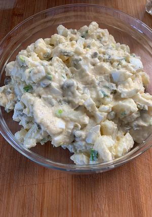 A picture of German Potato Salad.
