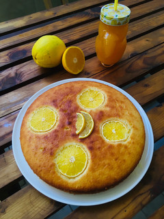 عکسی از دستور کیک پرتقال