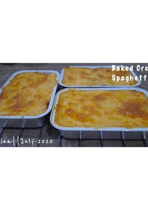 Foto resep Spaghetti Bakar (Baked Creamy Spaghetti)