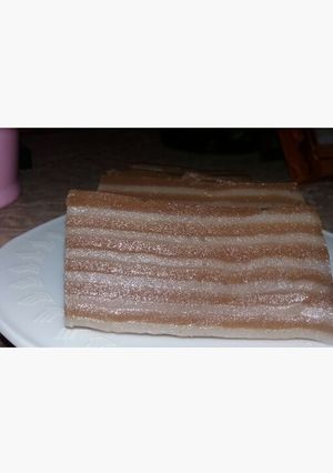 Foto resep Kue lapis coklat susu