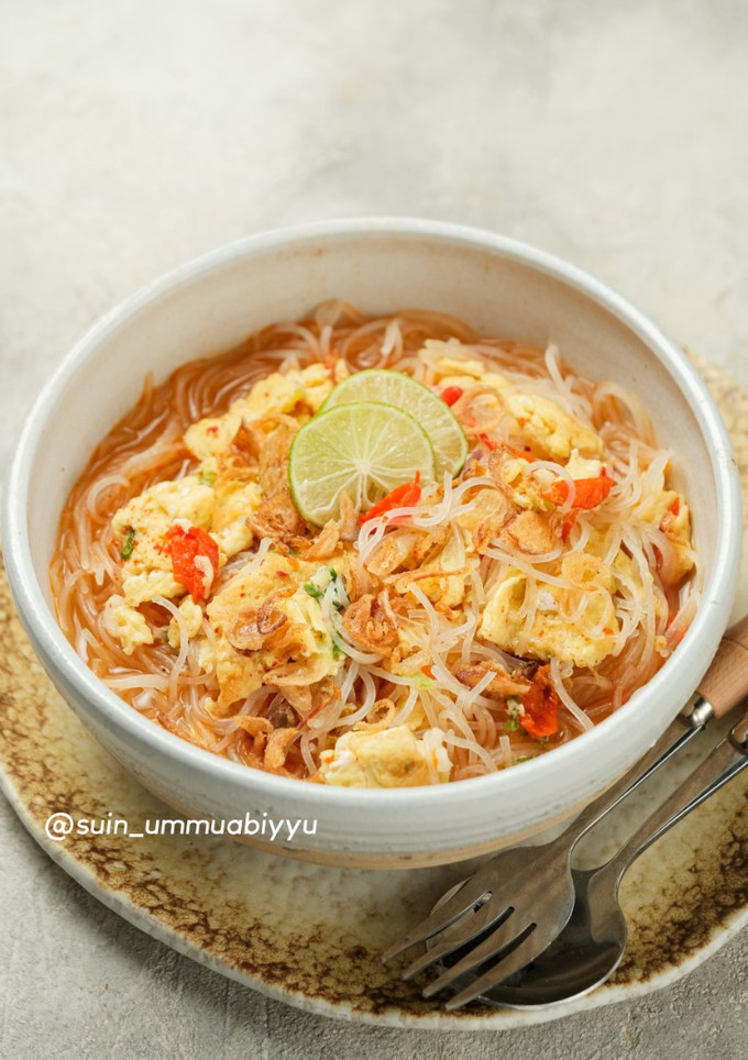 Foto resep Bihun Telur Pedas