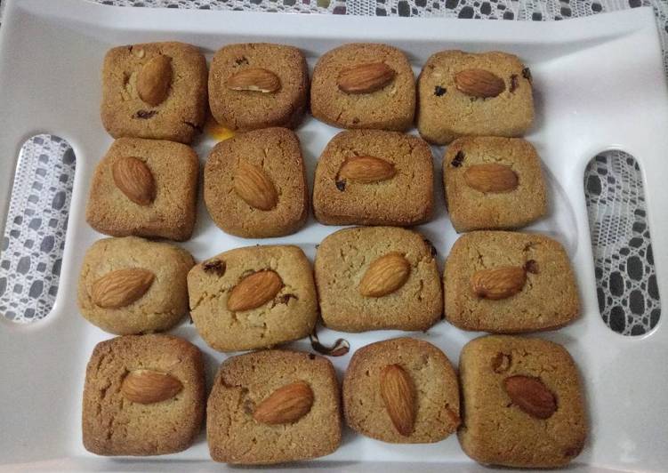 Rajgira almonds cookies