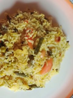 ভেজ পোলাও (vej pulao recipe in Bengali) রেসিপির প্রধান ছবি