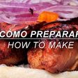 Chicharrón de cerdo al estilo peruano