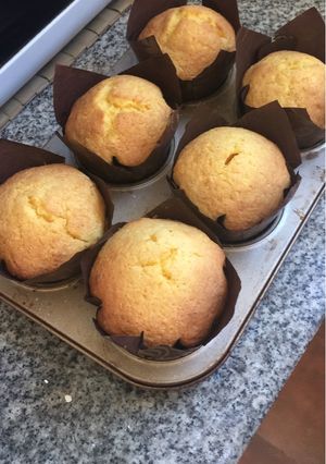 Una foto de Muffins de Mandarina 🍊- rápidos y fáciles