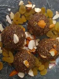 A picture of Flax Seed Laddoo.
