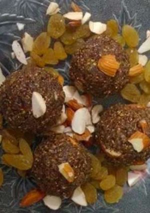 A picture of Flax Seed Laddoo.