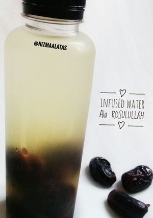 Foto resep Infused water kurma | Air Nabeez
