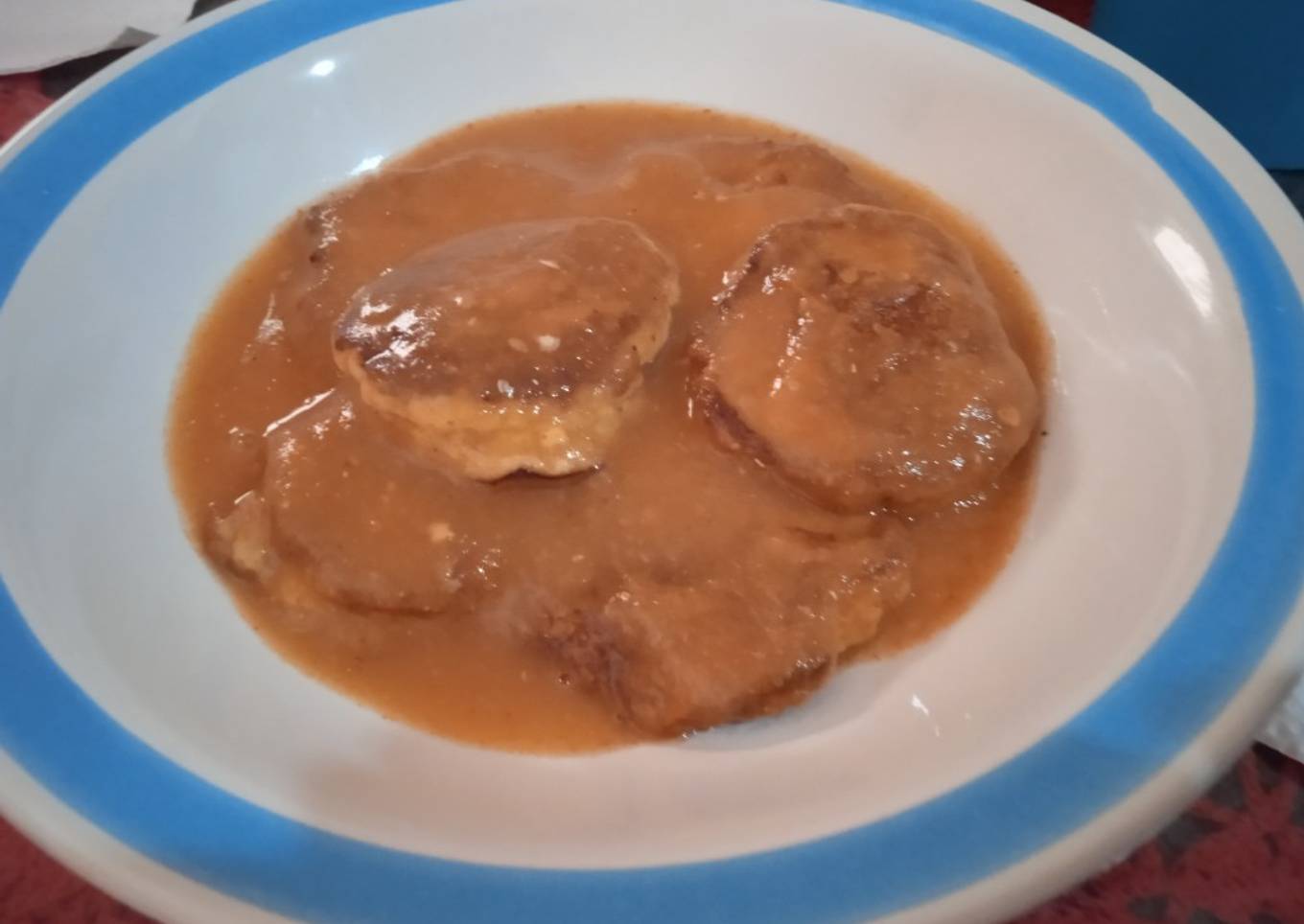 Torrejas de machaca (carne seca)