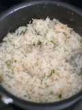Arroz de cilantro y lima!