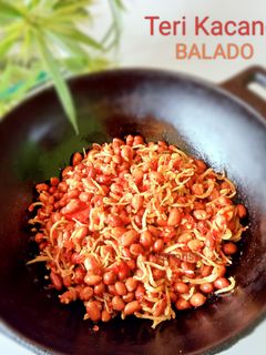 Foto resep Teri Kacang BALADO