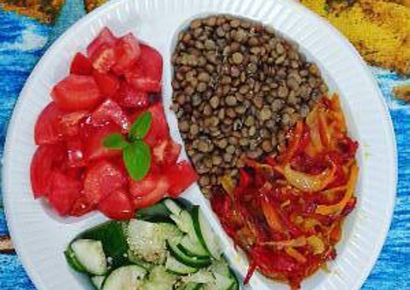 Lentejas con verduras