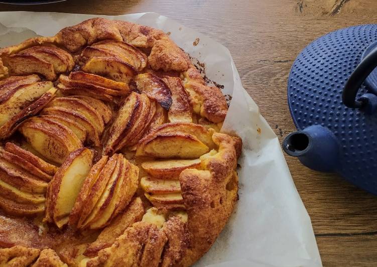 Tarte rustique pommes