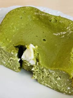 抹茶起司蛋糕｜過熱水蒸氣烤箱微波爐 的食譜成品照片