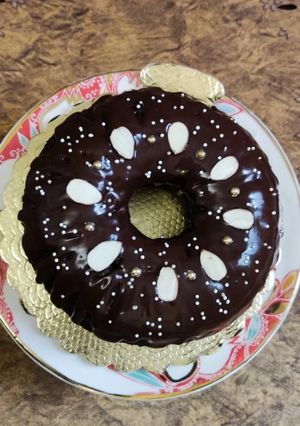 عکسی از دستور کیک شکلاتی پروین پز😋